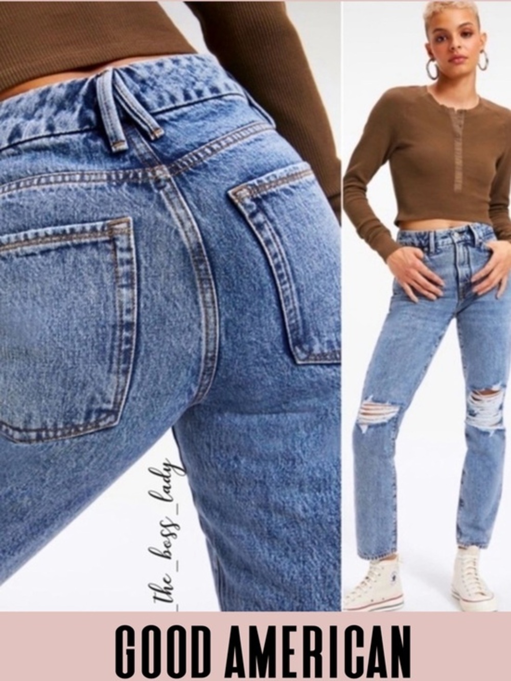 Good American jeans 24 GOOD AMERICAN High Waisted GOOD CLASSIC